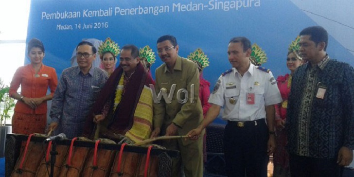 Garuda Buka Rute Baru Medan-Singapura