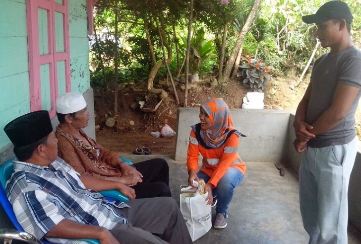 PT SMGP Bagikan Sembako Kepada Anak Yatim dan Lansia 2