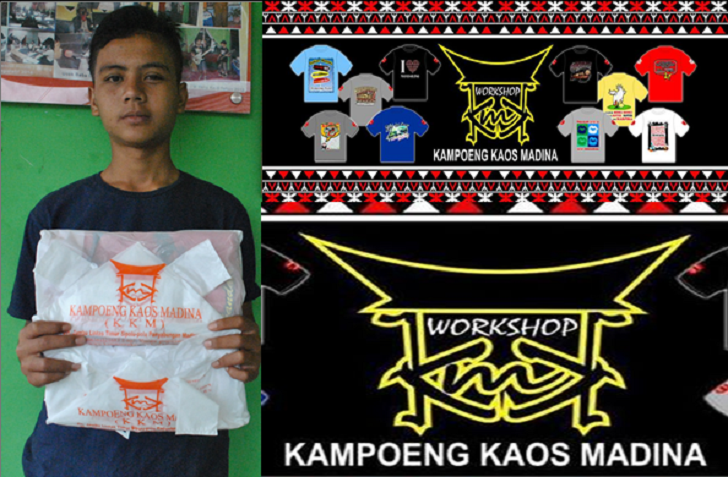 Pangsa Pasar Kampoeng Kaos Madina (KKM) Meningkat di Tahun 2016