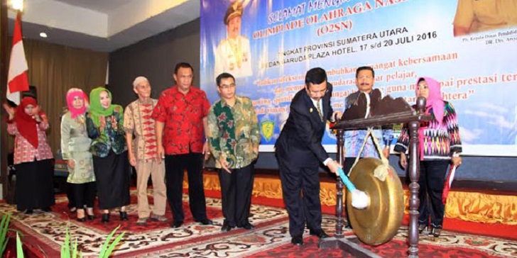 Gubernur Buka Seleksi O2SN Diikuti 800 Pelajar SMK se Sumut