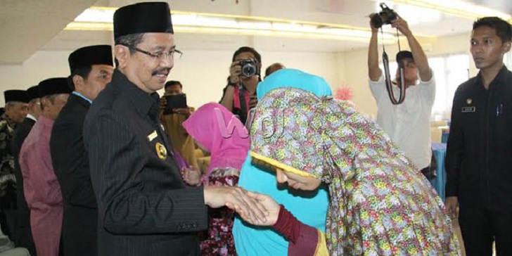 Gubsu Lepas Kafilah Sumut ke MTQN 26 di Mataram