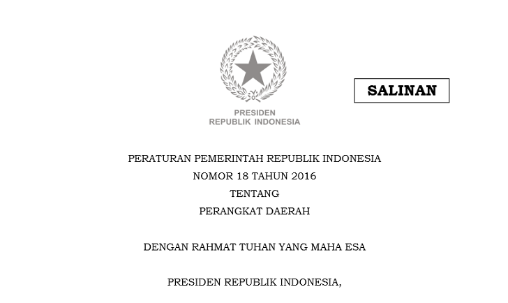Pemkab Madina Bahas PP No. 18 tahun 2016