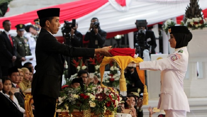 Empat Hal yang Berbeda dalam Upacara 17 Agustus di Istana Pagi Ini