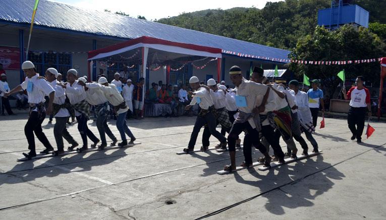 Lapas Panyabungan Gelar Lomba Tradisional
