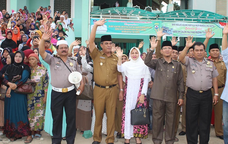 Wakil Bupati Harapkan Jamaah Haji Doakan Madina Terhindar Dari Malapetaka