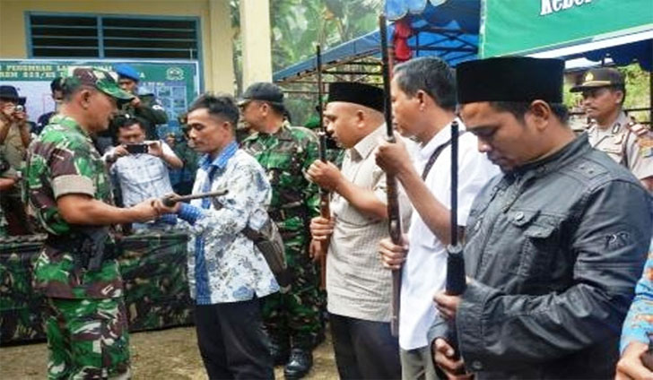 18,1 Ha Ladang Ganja dan 27 Senjata Ditemukan di Tor Sihite