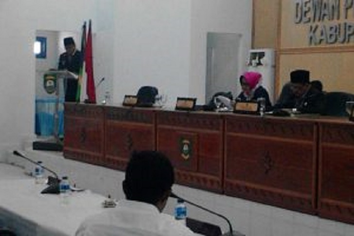 Bupati Madina Sampaikan Renperda Perangkat Daerah ke DPRD