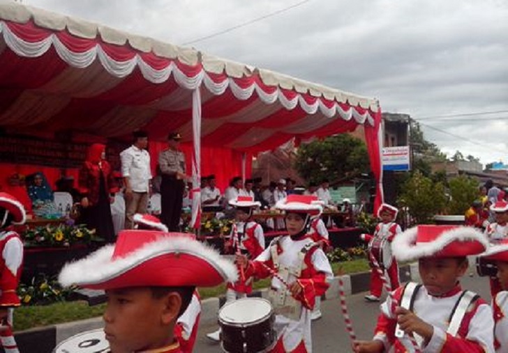 Pawai Taaruf Meriahkan Festival Nasyid Mandailing Natal