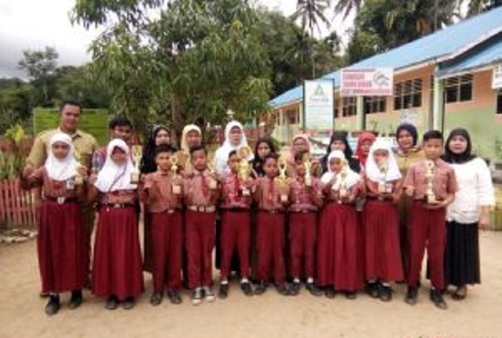 Drumband SDN 200 Kotanopan Raih Juara Umum di RM2C Kotanopan