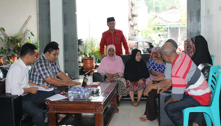 Polres Madina Selidiki Penyebab Kebakaran di Pasar Hilir