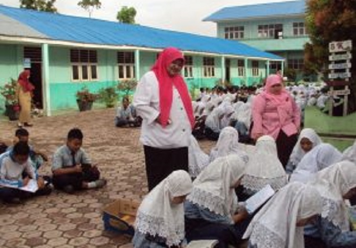 SMPN 5 Panyabungan Bangun Iklim Literisasi Sekolah