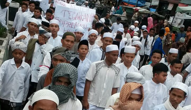 100 Personel Polres Amankan Aksi 4 November di Madina