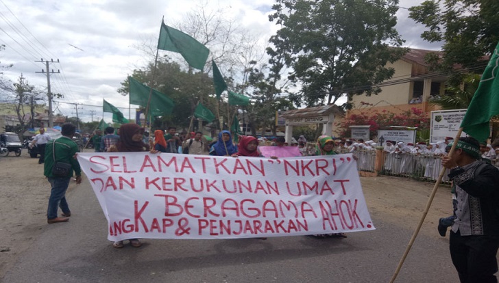Aksi Bela Islam II di Tabagsel! Kapolres Madina Minta Supaya Jangan Terprovokasi