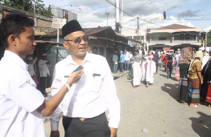 Camat Panyabungan Harapkan Partisipan Zikir Akbar Bertindak Tertib