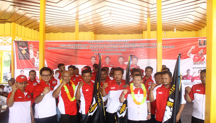LIRA Lantik 3 kepengurusan di Kabupaten Mandailing Natal